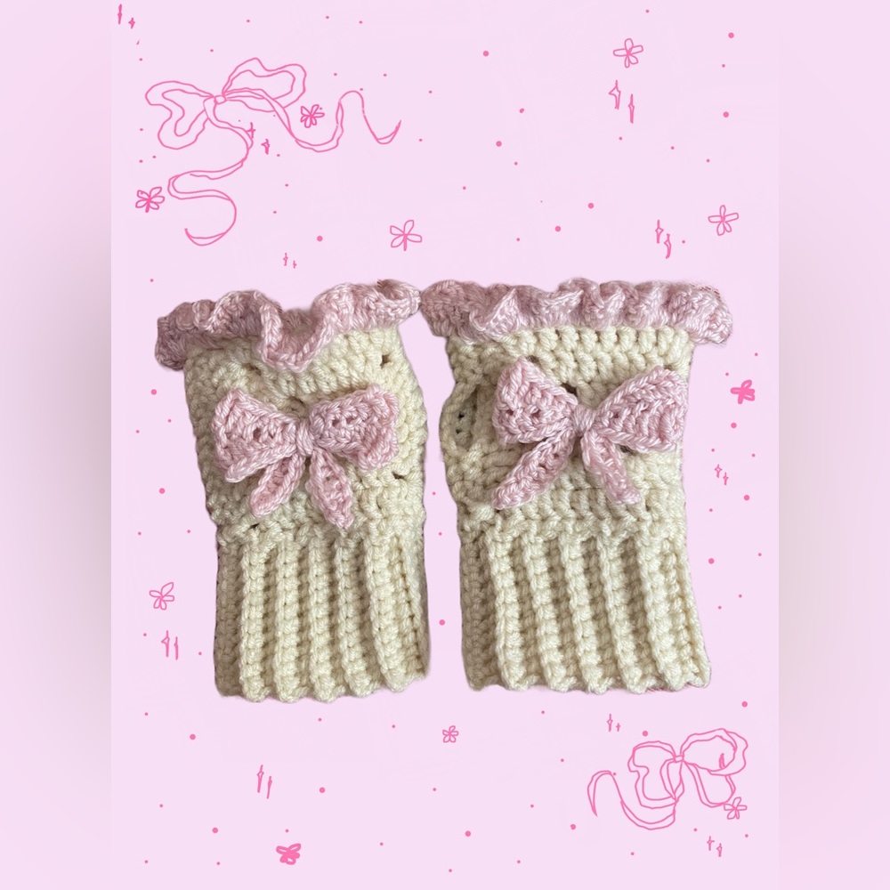 bow hand warmers 🎀✨